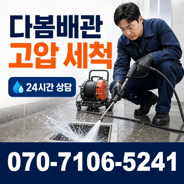 전남광주 해남군 삼산면 원진새길 하수구청소 상담 이미지 4